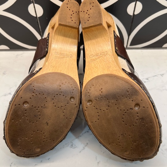 COPY - Dansko Thea Mary Jane Sandals EU40 Teak (Deep Brown) - Picture 6 of 6